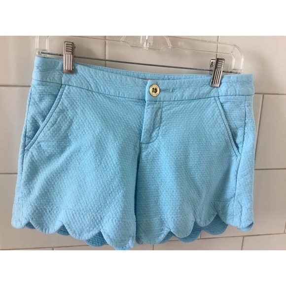 Lilly Pulitzer Pants - LILLY PULITZER 5" Buttercup Stretch Short Blue sz 0